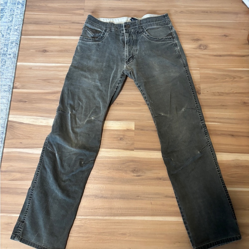Kuhl Mens Olive Green Workwear Jeans